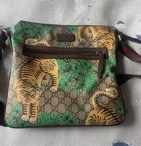 gucci bengal tiger print bag|gucci tiger for sale.